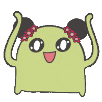 Happy Flower Girl Sticker