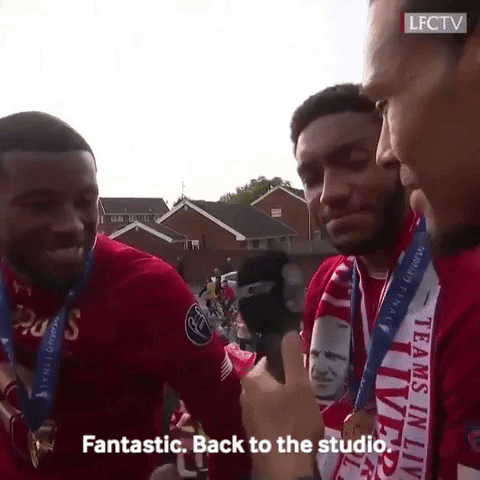 champions league winner GIF by Liverpool FC