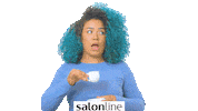girl coffee Sticker by Salon Line