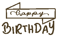 Happy Birthday Sticker