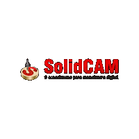 solidcam_latam cam solid cnc machining Sticker