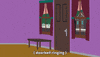 stan marsh door GIF by South Park 