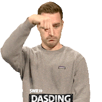 Pointing Finger Sticker by DASDING
