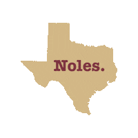 Florida State University Texas Sticker by Austin Seminole Club
