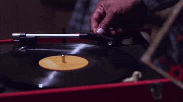 record player christmas GIF by Hallmark Channel