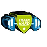 Trainhard Sticker by Acuas Fitness
