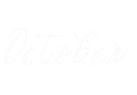Autumn October Sticker