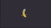 dram animation cartoon banana dram GIF