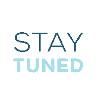 Stay Tuned Sticker by oracoagency