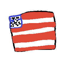 American Flag America Sticker
