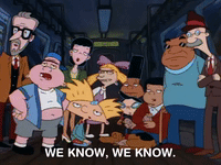 hey arnold nickelodeon GIF