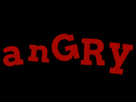 Angry GIF by Barbara Pozzi