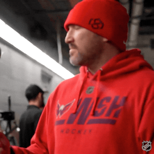 National Hockey League Laughing GIF by NHL