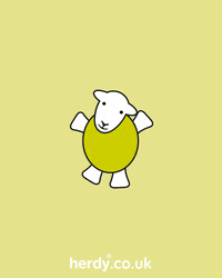 Herdy_UK animation cartoon kawaii hug GIF