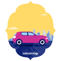 Telco Kampung Sticker by CelcomDigi