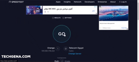 TechGena giphygifmaker internet speed test GIF