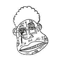 Art Character Sticker