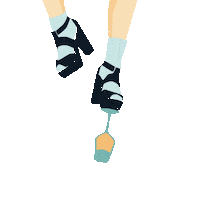 Dance Party Sticker by V and B Officiel