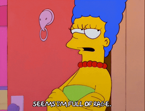 Angry Episode 15 GIF by The Simpsons
