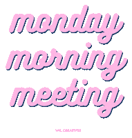 we_creatives pink blue morning marketing Sticker