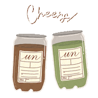 un_bakes coffee drink chill enjoy Sticker