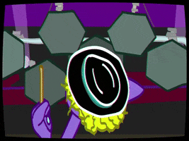 Rock Drumming GIF by d00dbuffet