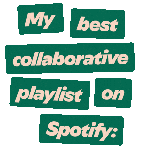 Collab Listen Sticker by Spotify
