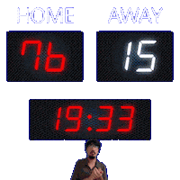 15 Away Sticker