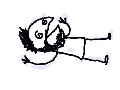 Confused Art Sticker