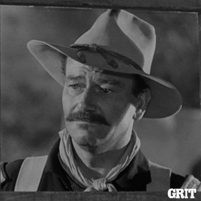 Happy John Wayne GIF by GritTV