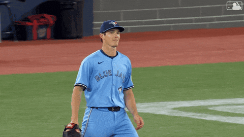 Major League Baseball Smile GIF by Toronto Blue Jays