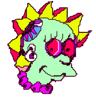 pop art animation STICKER by Dax Norman