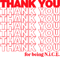 TheParticulars nice thank you thanks ty Sticker