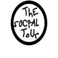 thesocialtour art music social create Sticker