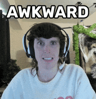 Awkward Uh Oh GIF