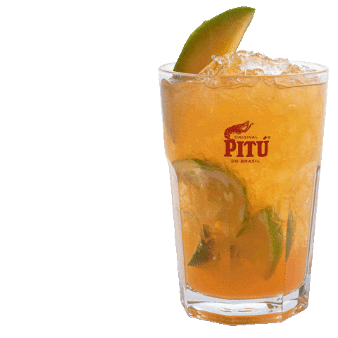 PITU_Official_De drink cocktail tropical caipirinha Sticker