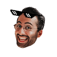 derknet swag hiphop gangster thug Sticker