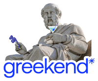 visitgreece travel weekend holidays sea Sticker