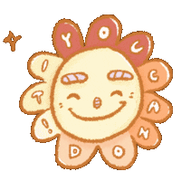 heartknots_ sweet artist flowers positive Sticker