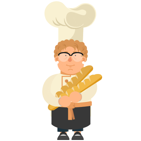 Foodie Baking Sticker by ThePlooshies