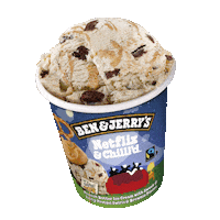 Ice Cream Netflix Sticker by Ben & Jerry's