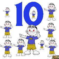 Top Ten Diez Sticker by Zhot