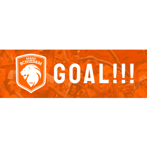 Goal Holland Sticker by SVHV Schiedam