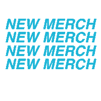New Merch Sticker