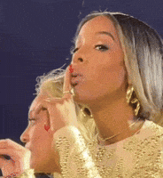 Michelle Williams Shut Up GIF by Black Women Love Dogs