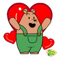 Love You Heart Sticker
