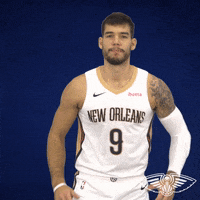 Willy Hernangomez Basketball GIF by New Orleans Pelicans