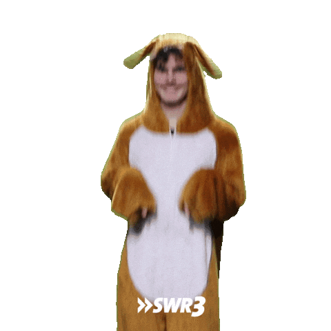 Excited Jump Sticker by SWR3