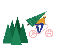 Christmas Tree Sticker by seaportbos