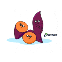 Sweet Potatoes Vegetable Sticker by Dutoit